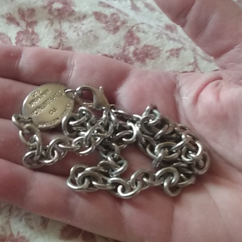 Tiffany necklace Sterling silver stamped